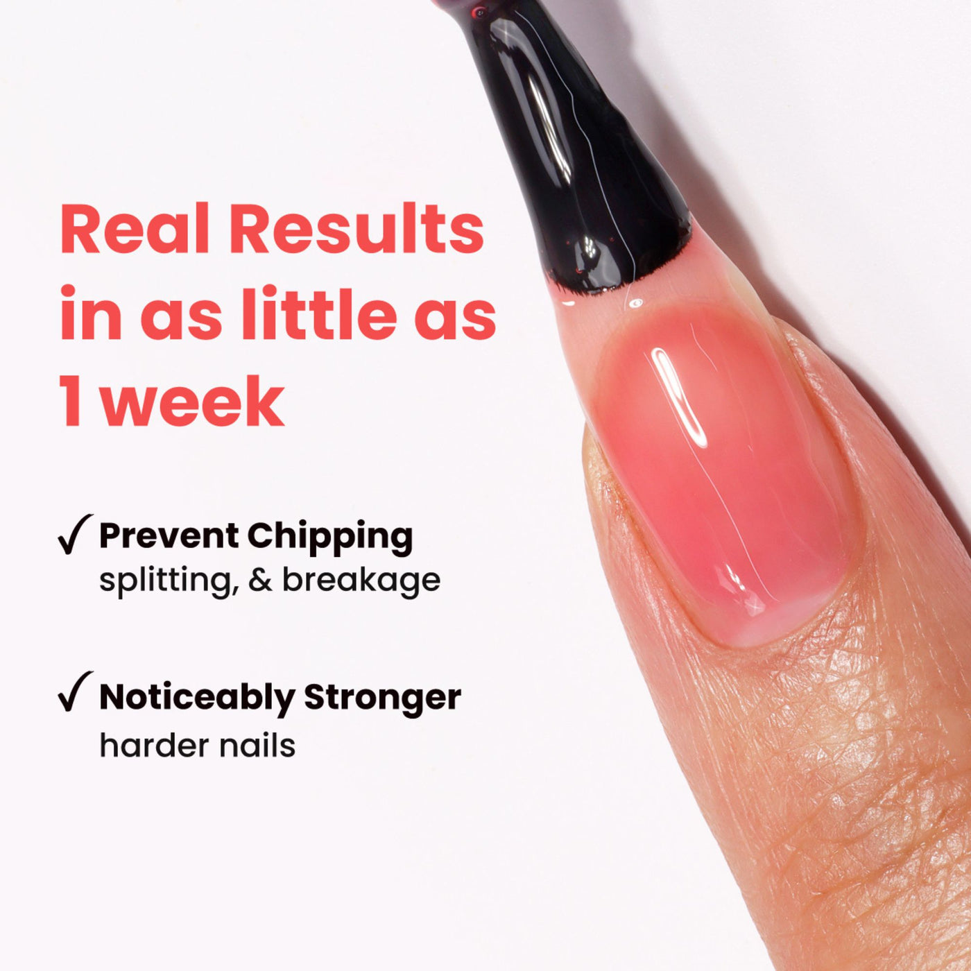 Sheer Strength Nail Blush - Poppy