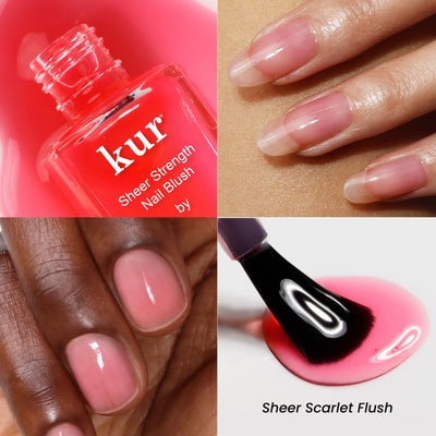 Sheer Strength Nail Blush - Poppy